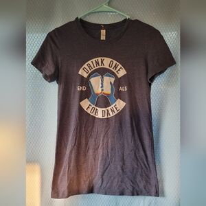 Dutch Bros Drink one for Dane Shirt Sz M